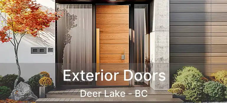  Exterior Doors Deer Lake - BC