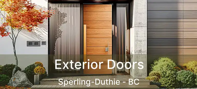  Exterior Doors Sperling-Duthie - BC