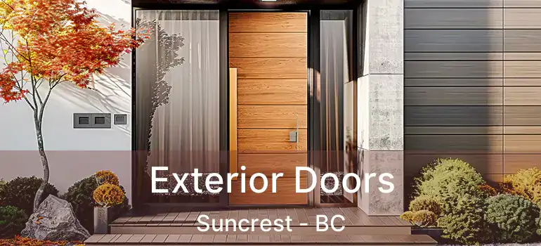  Exterior Doors Suncrest - BC