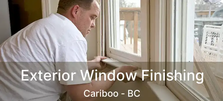  Exterior Window Finishing Cariboo - BC