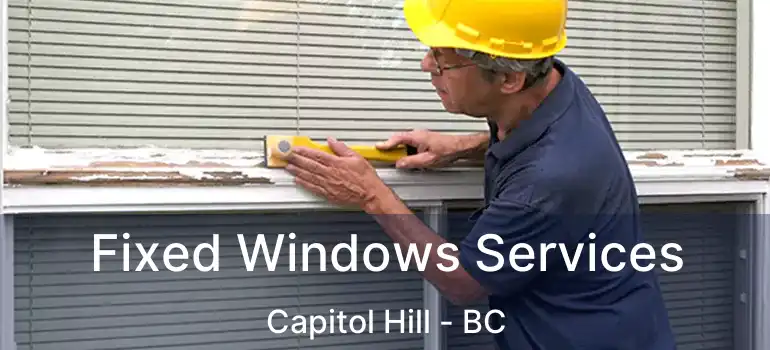  Fixed Windows Services Capitol Hill - BC
