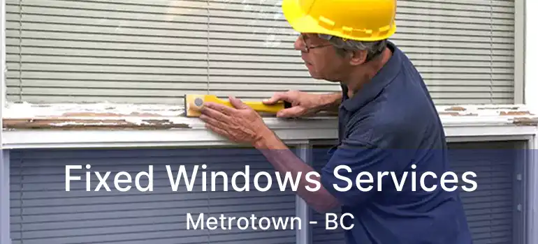  Fixed Windows Services Metrotown - BC