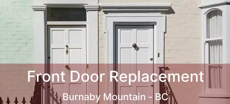  Front Door Replacement Burnaby Mountain - BC