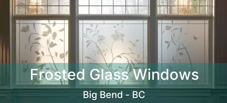  Frosted Glass Windows Big Bend - BC