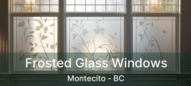  Frosted Glass Windows Montecito - BC