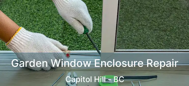  Garden Window Enclosure Repair Capitol Hill - BC