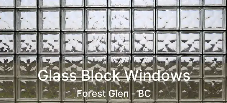  Glass Block Windows Forest Glen - BC