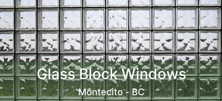  Glass Block Windows Montecito - BC