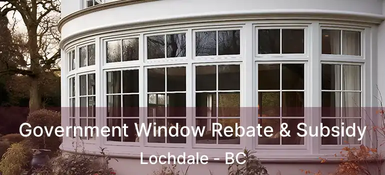  Government Window Rebate & Subsidy Lochdale - BC