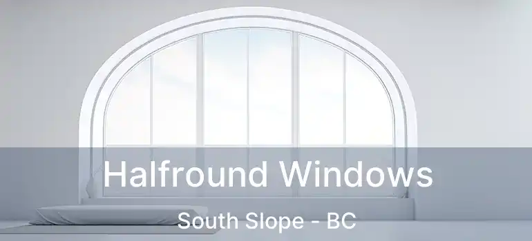  Halfround Windows South Slope - BC