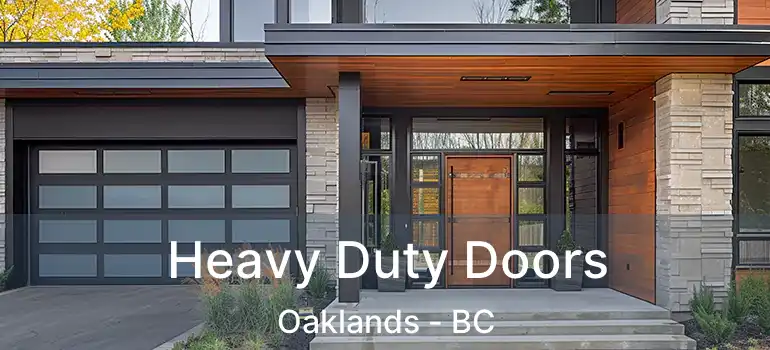  Heavy Duty Doors Oaklands - BC