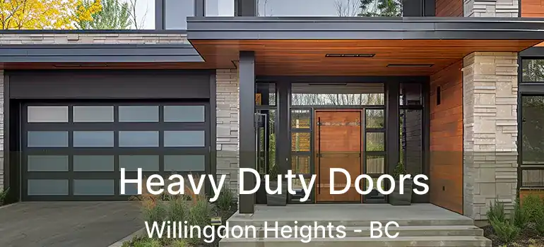  Heavy Duty Doors Willingdon Heights - BC