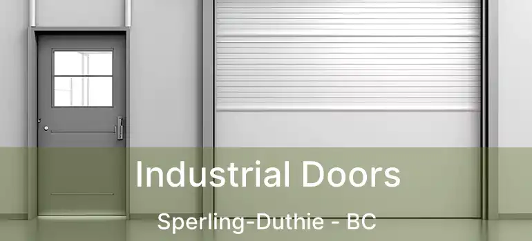  Industrial Doors Sperling-Duthie - BC