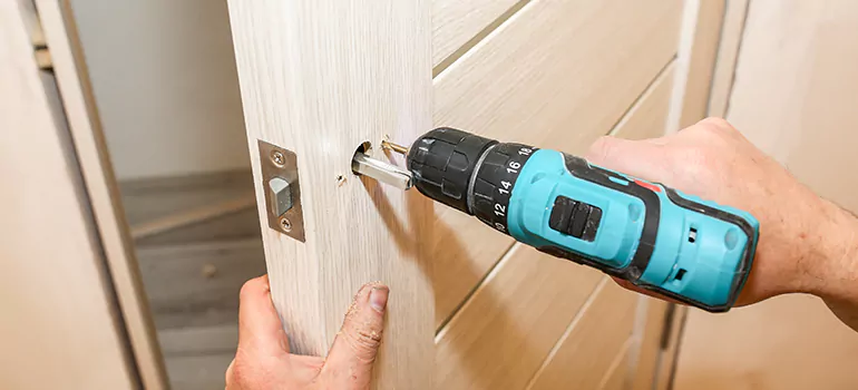 Old Door Knob Repair in Burnaby, British Columbia