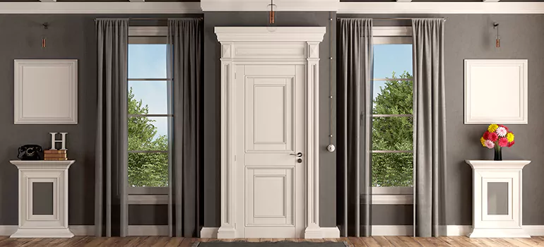 Removable Center Door Mullion in Burnaby, British Columbia