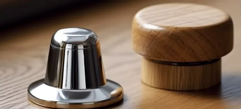 Adjustable Floor Door Stop Installation in Burnaby, BC