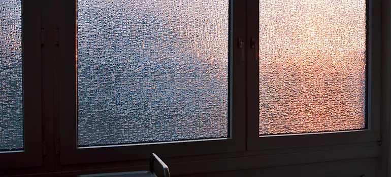 Frosted Glass Window Replacement in Burnaby, British Columbia