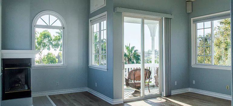 Tempered Glass Sliding Door inBurnaby, British Columbia