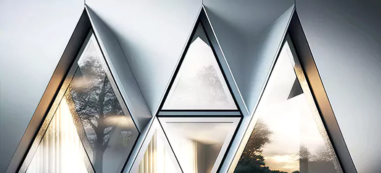 Trapezoid Window Design in Burnaby, British Columbia