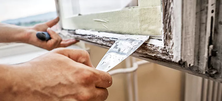 Exterior Window Frame Repair in Burnaby, BC