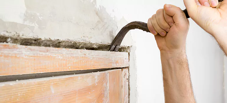 Wooden Garage Door Repair in Burnaby, British Columbia
