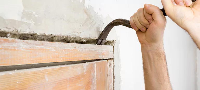 Metal Door Jamb Repair in Burnaby, BC