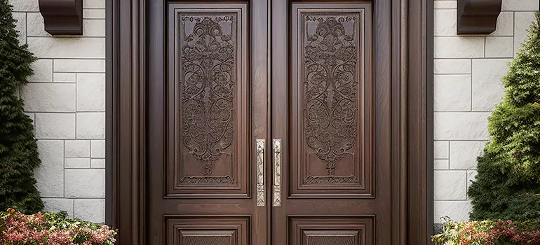 Double Front Doors in Burnaby, BC