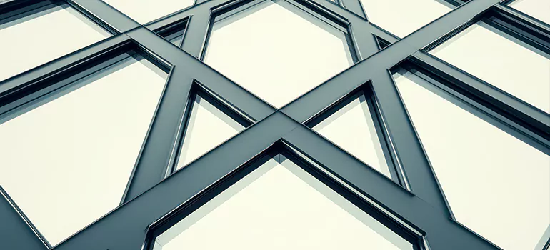 Geometric Window Shades in Burnaby, BC
