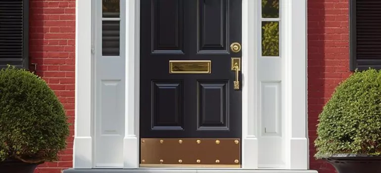 Commercial Door Kick Plate Installation in Burnaby, BC