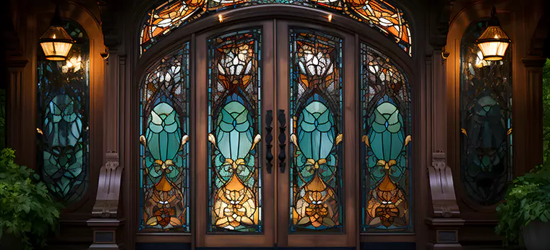 Wrought Iron Storm Door in Burnaby, BC