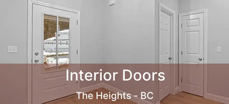  Interior Doors The Heights - BC
