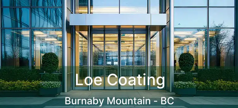  Loe Coating Burnaby Mountain - BC