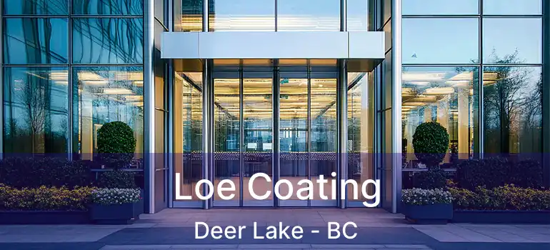  Loe Coating Deer Lake - BC