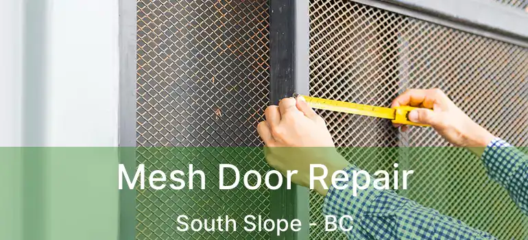  Mesh Door Repair South Slope - BC