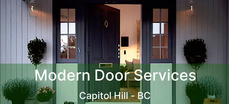  Modern Door Services Capitol Hill - BC