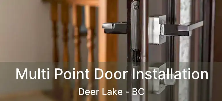  Multi Point Door Installation Deer Lake - BC