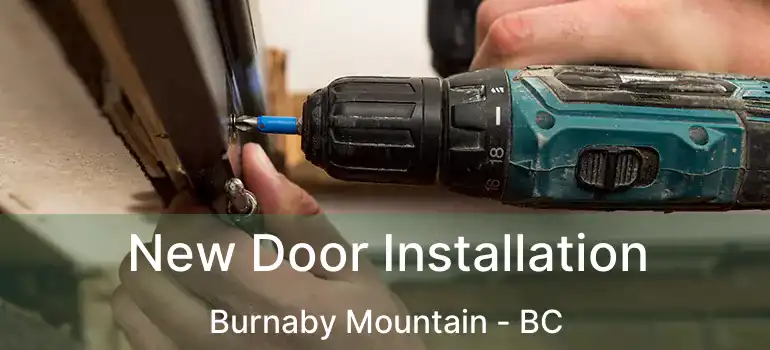  New Door Installation Burnaby Mountain - BC