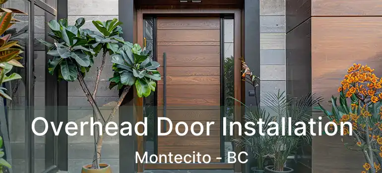  Overhead Door Installation Montecito - BC