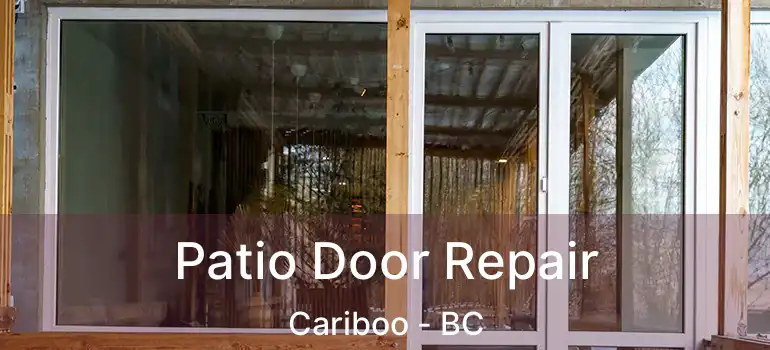 Patio Door Repair Cariboo - BC