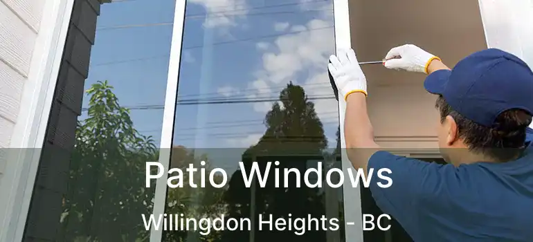  Patio Windows Willingdon Heights - BC