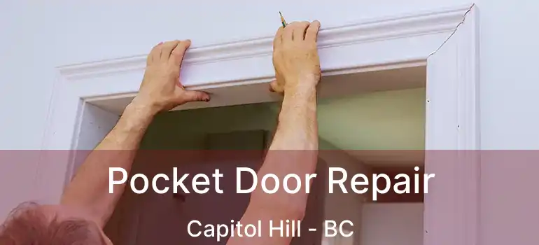  Pocket Door Repair Capitol Hill - BC