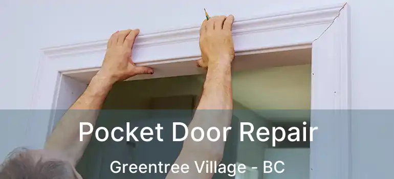  Pocket Door Repair Greentree Village - BC