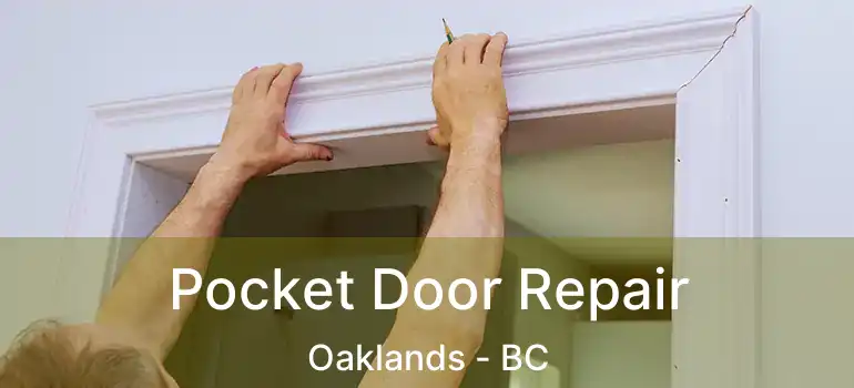 Pocket Door Repair Oaklands - BC