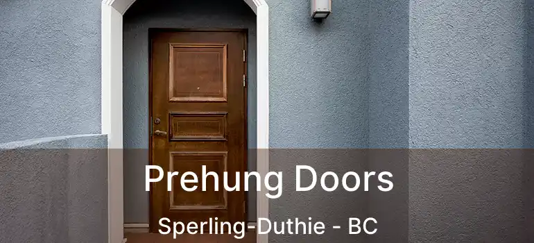  Prehung Doors Sperling-Duthie - BC
