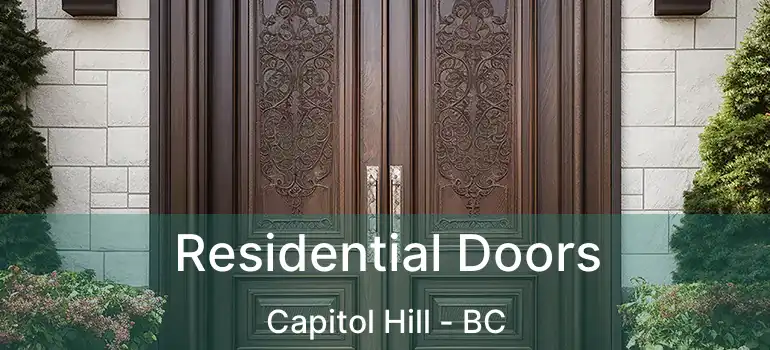  Residential Doors Capitol Hill - BC