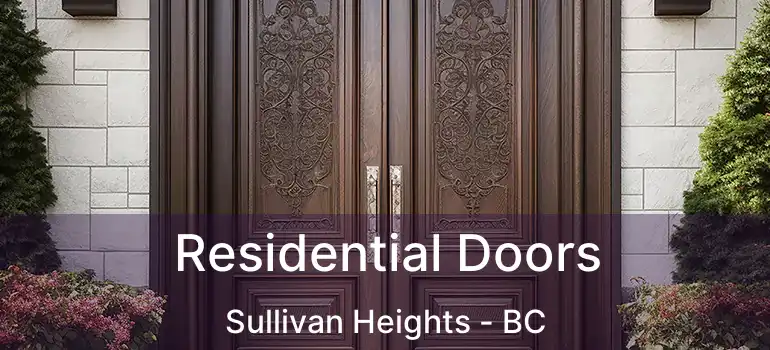  Residential Doors Sullivan Heights - BC