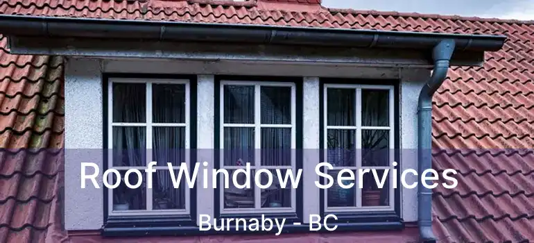  Roof Window Services Burnaby - BC