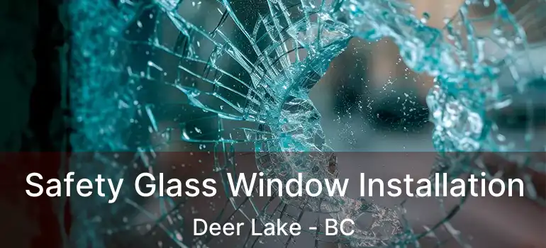  Safety Glass Window Installation Deer Lake - BC