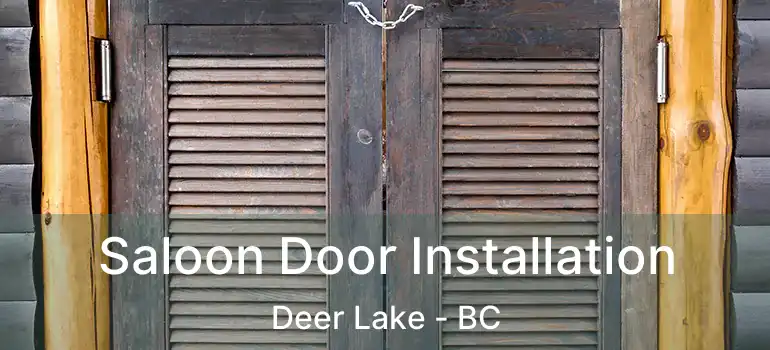  Saloon Door Installation Deer Lake - BC