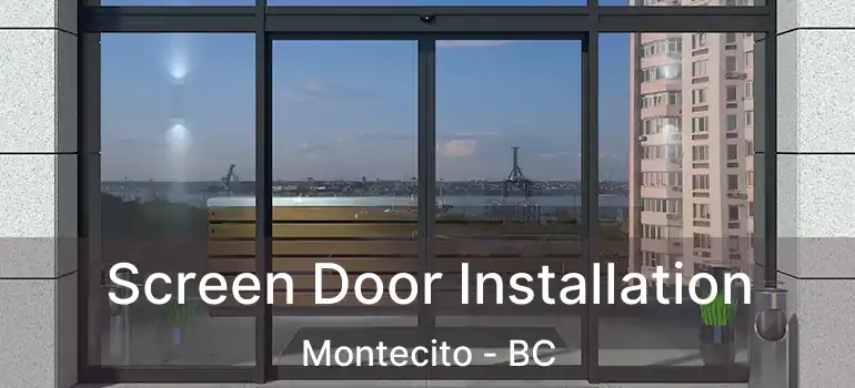  Screen Door Installation Montecito - BC